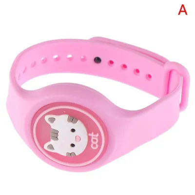 Ring Wristband Watch Childrens Cartoon Mosquito Repellent Bracelet Plant Essential Oil Mosquito Repellent