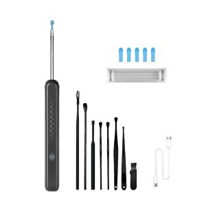 Local spot GoodsINSMART Earwax Remover with HD Visible Camera Waterproof LED Light Wireless Earpick Set