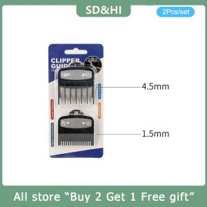 [COD]YANGJT 2 3 4Pcs Hair Clipper Limit Comb Guide Limit Comb Trimmer Guards Attachment Universal Colorful