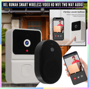 FAST DELIVERY SUYING Bel Pintu Rumah Tanpa Kabel Wireless Jarak Jauh Video HD WiFi dengan Kamera