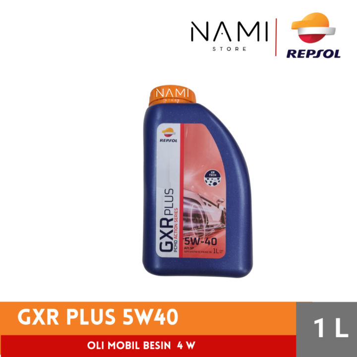 Repsol Mobil *REPSOL GXR PLUS 5W40 (1L)* OLI Mesin Mobil Bensin - ORIGINAL | Lazada ...
