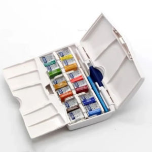 12บล็อกสีอังกฤษวินด์เซอร์นิวตันของแข็งสีน้ำสีชุดอุปกรณ์ศิลปะของศิลปินกลางแจ้งภาพวาดสีน้ำสร้าง