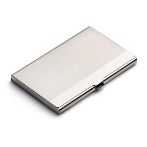 Luxury Business Case Stainless Steel Case Wallet Business Organizers 92x58mm for Business Men Women