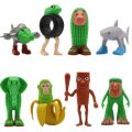 chaoson tung tung tung sahur toy 8pcs/set ชิมปานซีนี บานานินี ฟิกเกอร์ Brainrot อิตาลี รีซิน ตุ๊กตาไม้ ฟิกเกอร์ตุงตุงตุงซาฮูร์ หลากสี งานฝีมือ โมเดล Tralalelo Tralala ของตกแต่งโต๊ะทำงาน. 