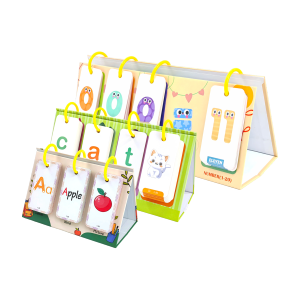 Educational Learning Card Set: Kids AlphabetSpellingWordsMath Arithmetic Desk Calendar Flash Card