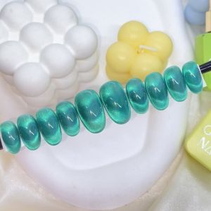 L064 เล็บปลอมสำเร็จรูปพร้อมติด สีลูกแก้วดึงหัวใจ สวยจึ้งมาก สีเจลแท้ ฟรีอุปกรณ์สำหรับติด