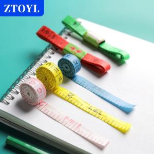 [COD] ZTOYL 1.5M Body measuring ไม้บรรทัดเย็บเทเลอร์เทปวัด MINI Soft FLAT ruler