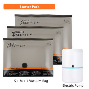 Little Carpenterr Beg Vakum Beg Simpanan Beg Mampatan Vakum Vacuum Packing Bag Vacuum Compression Bag Travel Vacuum Bag