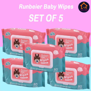 LOVE&HOME Runbeier Baby wet wipes infant wet tissue 80pcs/pack