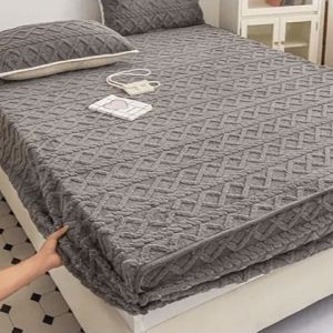 ( 6ฟุต 5ฟุต 3ฟุต ) ผ้าปูขนแกะ รัดมุมรอบด้าน เนื้อผ้านิ่มมาก แถมปลอกหมอน