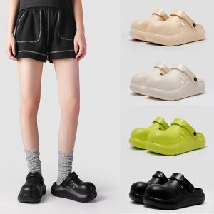 [Free Shipping] Clown Shoes WomenS Half Slippers 2025 New Summer Shoes Thick Sole Height-Increasing Outdoor Clogs Sandals