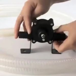 Drill‑Powered Self‑Priming Water Transfer Pump Portable Fluid Extractor Driven By Electric Drill Multi‑Purpose for Water Oil Diesel Pesticid Transfer for Home Outdoor Emergency Use