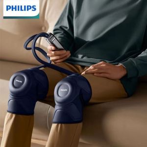 Philips knee massager wrap-around airbag hot compress old cold legs warm meridian dredging to support the knee kneeprotector gifts