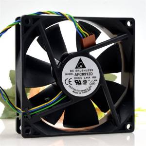 92mm PWM Fan For Delta AFC0912D 92x92x25mm 12V 0.46A 4-Wire Efficient Cooling Fan 68CFM 35dBA