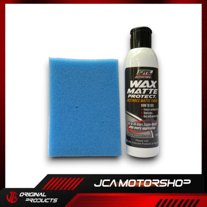 ORIGINAL EML AUTOCARE WAX MATTE PROTECT SOLUTION 100ML WITH APPLICATOR