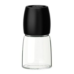 TIEZI STUDIO Glass Body Pepper Grinder Large Capacity Ceramic Grinder Spice Mill Mini Labor-Saving Manual Grinder Bottle Kitchen Mill