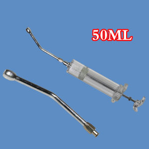 Alat Cekok Stainless DombaKambingSapiKerbauKudaSuntik Spuit 20 30 50 ml Suntikan Tabung