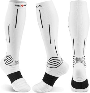 Vớ nén neenca vớ bắp chân thể thao cho Relief phục hồi chấn thương & đau đồ bảo hộ thể thao-1 đôi 20-30 mmHg