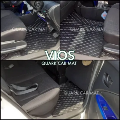 พรมรถยนต์ VIOS 2007-2013 ลายVIP ตรงรุ่น แจ้งสีทางแชท พร้อมส่งทุกสี