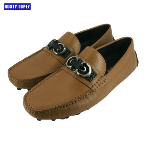 Rusty Lopez Mens Leather Loafers Shoes (Lito)