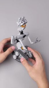 MOC Movie Shorted-Circuits Building Blocks Military Robot Johnnyed 5 Model Brick Action Figures DIY Creative Toys Kid Gift