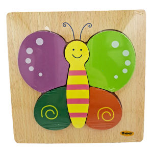 [SG] 3D Wooden Puzzle Jigsaw Puzzles Preschool Educational Toy for for Kids (Tactile Wood Puzzles)