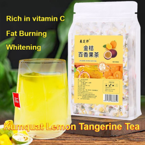 [Ready Stock] Whitening and Fat Burning Kumquat Passion Fruit Tea Rich in Vitamin C Kumquat Lemon Tea