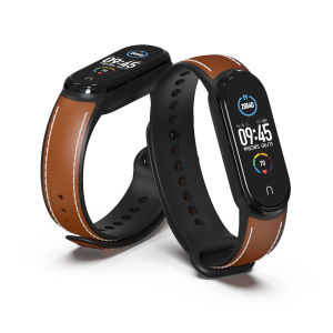 Dây Đeo Cho Xiaomi Mi Band 6 7 Dây Đeo Mi Band 5 Tương Thích Dây Đeo NFC MiBand 6 Phiên Bản Toàn Cầu Dây Đeo Mi Smart Band 5 6 7 Bằng Da Thật Phong Cách Mới Dây Đeo Vòng Đeo Tay Thay Thế Dây Đeo Đồng Hồ Thời Trang Cho Nam Nữ