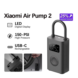 [Fast Shipping] Xiaomi Mijia Wireless Portable Electric Air Pump 2/ Air Pump 2 Pro for Car Tyre Smart Digital Pressure Pump Electric Inflator For Bike Motorcycle Car Ball Air Pump Compressor