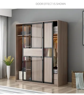 🇸🇬SG Seller🇸🇬KLASS Tempered Glass Sliding Wardrobe | Sliding Door Wardrobe | Bedroom Clothes Cabinet | Modern Storage Wardrobe | Wardrobe Singapore