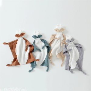 Littlefox Comfort chăn cho trẻ sơ sinh bông khăn tay lau khăn khăn tay trẻ sơ sinh Làm dịu xoa dịu khăn
