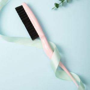 Mane Comb Curly Hair Comb Hair Nylon Hair Curl Hair Fluffy Three Row Comb Bristle Comb Women Hairstyles