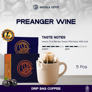 Arutala Drip/Filter Bag Coffee:Arabika Jawa Preanger Wine–5 Drip Bag