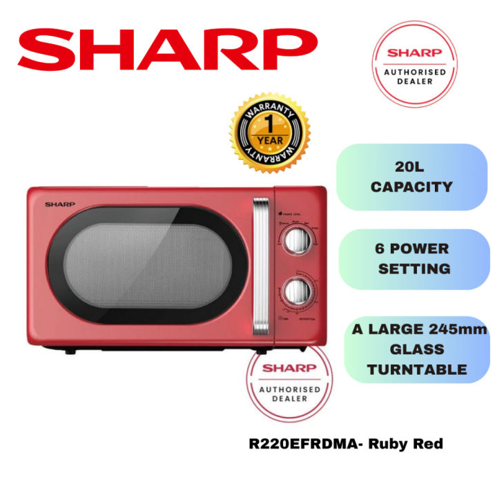 Sharp%20%20Peko%20Microwave%20Oven%20%2020L%20R220EFRDMA%20(RED)%20R220EFWHMA%20(WHITE)%20Pemanas%20Lauk%2020L%20-%20Image%206