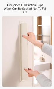 แถบกันน้ำ ถ้วยดูด รุ่นหนาขึ้น แผ่นกั้นน้ำป้องกันน้ำกระเซ็น ป้องกันน้ำกระเซ็น ซิลิโคน ทนต่อการสึกหรอ