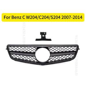 กระจังกันชนหน้ากระจังยกกระชับหน้าสำหรับ Benz C W204 C204 S204รถเก๋ง2007-2014แอมป์อุปกรณ์ปรับจูนสไตล์