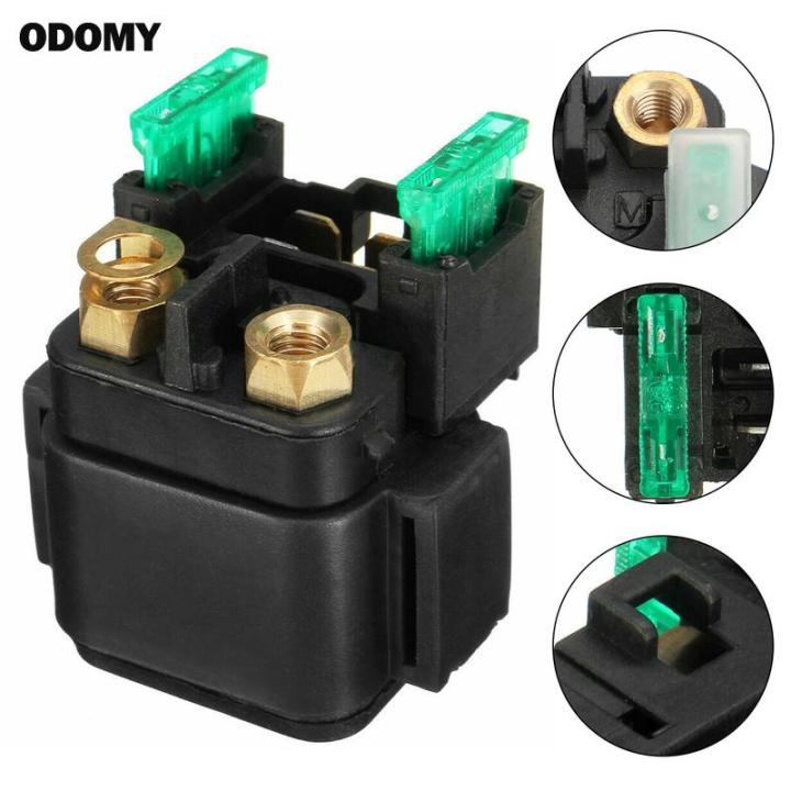 Jeffergarden Relais De Démarreur Solénoïde, Relais De Démarrage Pour Suzuki Atv Lt80 Quadsport - Foto 2