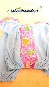 Grosir Baju Setelan Model Kerut Anak Perempuan Atasan dan Celana Yukensi Adem bisa COD