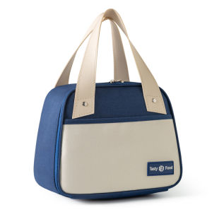 Insulated Lunch Bag Reusable Lunch Bag Thickened Aluminum Foil Leakproof Insulated Lunch Tote Bag for Adult Office Travel Picnic