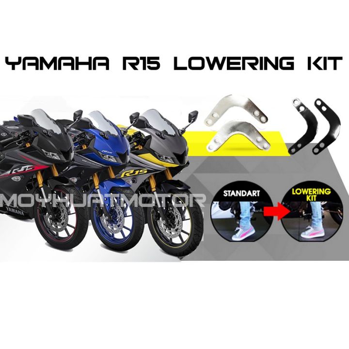 Yamaha R15 v3 Lowering kit Heavy Duty / Lower Kit FZ150 MT15 Lazada