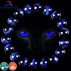 GELANG BATU NATURAL BLUE TIGER EYE GELANG PRIA WANITA