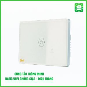 Công Tắc Thông Minh Chống Giật Bình Nóng Lạnh Công Nghệ Wifi Công Tắc Chống Giật Hunonic Datic