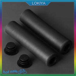 LOKIYA 1Pair Silicone Cycling Bicycle Grips Outdoor MTB Mountain Bike Handlebar Grips Cover Anti-slip Strong Support Grips Bike Part