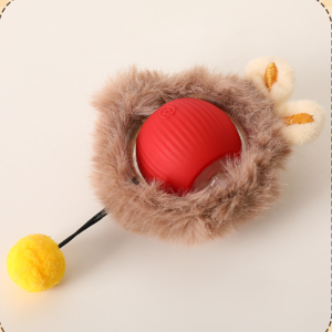 Electric Cat Ball Toys Automatic Rolling Smart Cat Toys for Cats Training Self-moving Kitten Toys for Indoor Interactive Playing