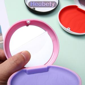 Heabety Invisible Braces Storage Organizer Box Magnetic Portable Denture Case for Secure Use at Home Office and Travel
