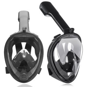Full Face swimming goggles Anti Leak Easy Breathing Diving Mask Snorkeling Goggles for Adults Kids