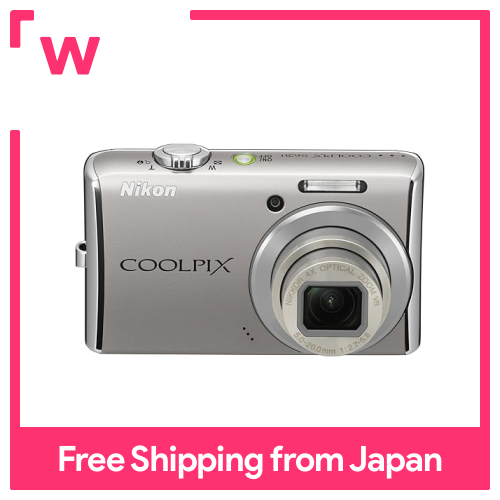 Nikon COOLPIX S620 シルバー ニコンクールピクスS620 水色付属品充実