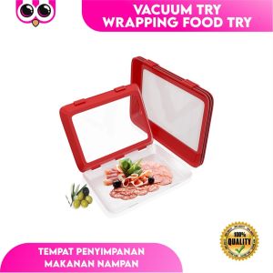 VACUUM TRAY / WRAPPING FOOD TRAY / NAMPAN KULKAS PRAKTIS