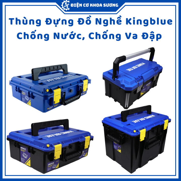 Thùng đựng đồ nghề chống nước, chống va đập Kingblue KHD4212, KHD4216 ...