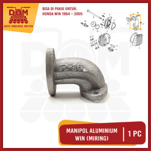 Manipol WIN MIRING Aluminium (PSP) Insulator Diral Manipul Manifold Intake Intek Karburator Honda
